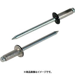 カラーリベット ブラック 5-4 1000本入り CNSA54B
