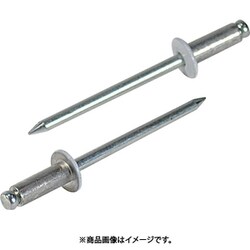 カラーリベット ホワイト 5-4 1000本入り CNSA54W