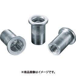 ナット (500本入) Dタイプ アルミニウム 8-2.5 NAD825M