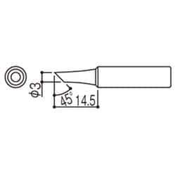 白光 こて先 3C型 T18-C3 tf8su2k