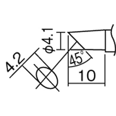 T12-C4Z [こて先 4C型(Z)]