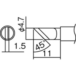 T12-KR [こて先 KR型]