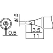 T12-WD16 [こて先 1.6WD型]