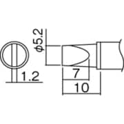T12-WD52 [こて先 5.2WD型]