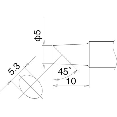 T22-C5 [こて先 5C型]