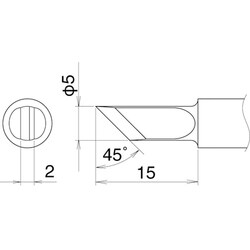 T22-K [こて先 K型]