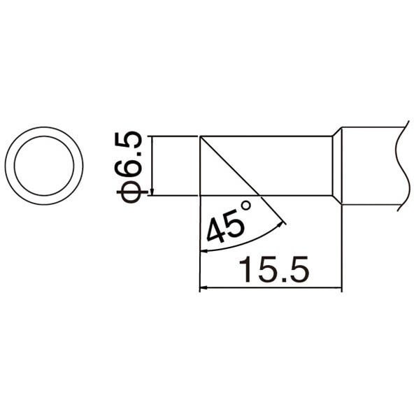 T19-C65 [こて先 6.5C型]