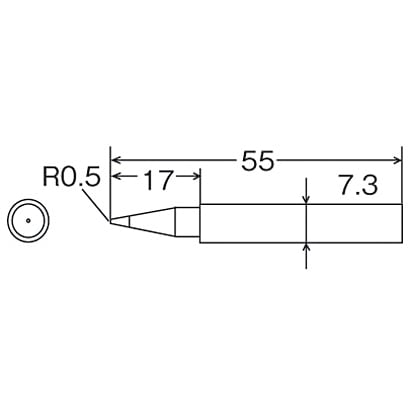 TQ-77RT-B [替こて先B型TQ-77/95用]