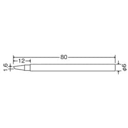 R-6BC [替こて先φ6BC型KS-60R用]