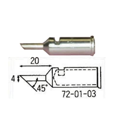 72-01-03 [こて先150・150オート用先端3mm角度45度]