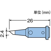 GP-510RT-2.4C [替こて先2.4C型GP510用]