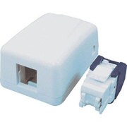VOL-SMB-1TK5 [Cat5e RJ45ジャック + 露出型アウトレット(1ポート用)]