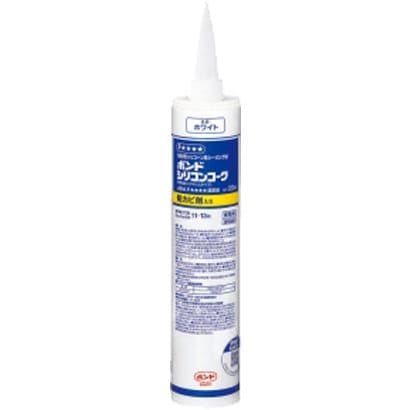 BSCB-330 [ボンドシリコンコーク 防かび剤入 330ml 白]