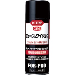 NO1411 [高粘着性極圧潤滑剤 チェーン&ワイヤルブ 430ml]