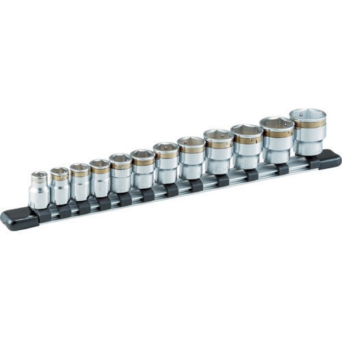 ナットキャッチソケットセット(6角・ホルダー付) 12pcs HSC312
