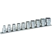 SUSソケットセット(6角・ホルダー付) 10pcs SHS410