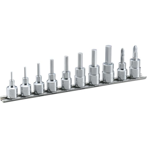ヘキサゴンソケットセット(ホルダー付) 10pcs HH310