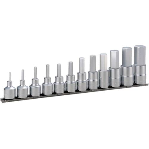 ヘキサゴンソケットセット(ホルダー付) 12pcs HH412