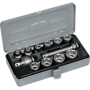 インパクト用ソケットセット(メタルトレー付) 12pcs NV3102