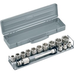 インパクト用ソケットセット(メタルトレー付) 15pcs NV4132