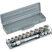インパクト用ソケットセット(メタルトレー付) 15pcs NV4132