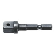 4DA305 [ドライバーアダプター6.35x対辺四角9.52mmx50L]