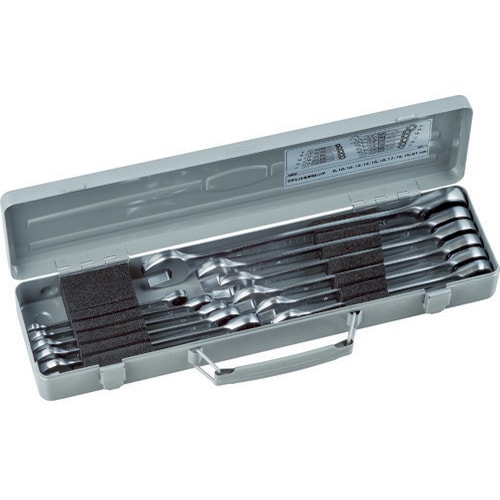 ラチェットめがねレンチセット 10pcs RM110