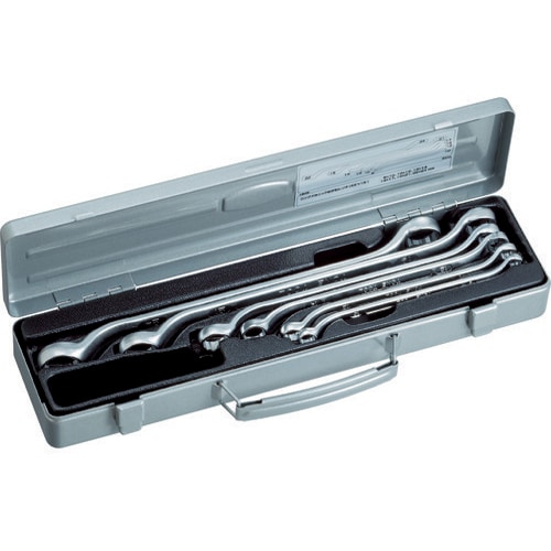 ロングメカニックめがねレンチセット(45°X10°) 6pcs M446