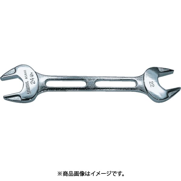 LEX0810 [ライツールやり形両口スパナ8mm×10mm]