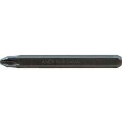 AK-21P-3-80 [インパクトドライバー用ビット +3×80 対辺8mm六角軸]