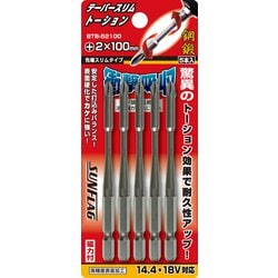 BTB52100 [段付テーパースリムトーションビット5本組 #2X110]