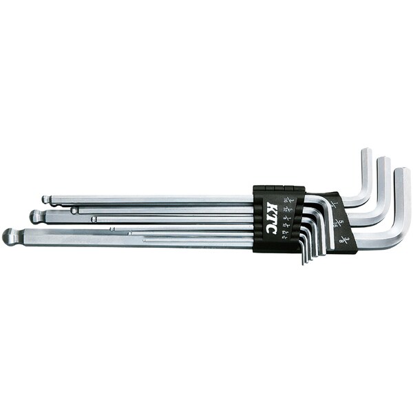 HL259BSP [ボールポイントL形ロング六角棒レンチセット[9本組]]