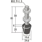RBT-10 [ゴム付ボルト M10X59]