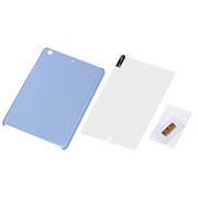 iPad mini Retina用 ラバーコーティング・シェル/マットブルー RT-PM2C4/A