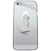 MIP5S-014 [iphone5Sカバー キャットパーツWH]