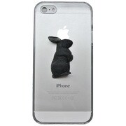 MIP5S-015 [iphone5Sカバー ラビットパーツBK]