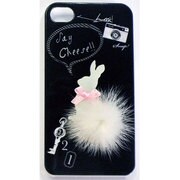MIP5S-159 [iPhone5Sカバー ラビット ブラック]