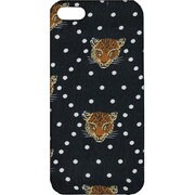 MIP5S-208 [iphone5Sカバー ドットヒョウ BK]