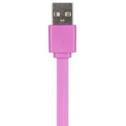 3DS/3DSLL用 USB充電フラットケーブル3m <ピンク>