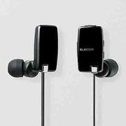 LBT-HP05NMPBK [Bluetooth/携帯用ヘッドホン/インイヤー型/NFC対応/apt-X対応/ブラック]