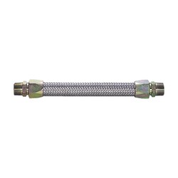 NK340-15-500 [メタルタッチ無溶接式フレキ ニップル鉄 15A×500L]