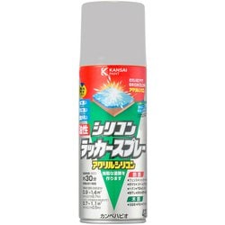 354-232-420 [シリコンラッカースプレー420ml 銀]