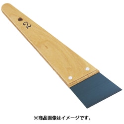 NO2072 [ハガネ地ベラ 全長235×刃幅60mm]