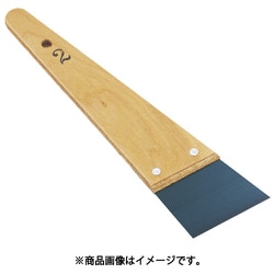 NO2074 [ハガネ地ベラ 全長200×刃幅120mm]