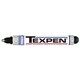 D16033 [スチールチップペイントマーカー TEXPEN ブラック]