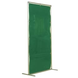 YS-12SF-G [遮光フェンスアルミパイプ 1×2 単体固定 グリーン]