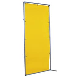 YS-22JC-Y [遮光フェンスアルミパイプ 2×2 接続キャスター イエロー]