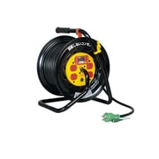 Z-EK34 [電工ドラム マジックリール 100V アース過負荷漏電しゃ断器付 30m]
