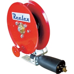 中発販売 Reelex 手動巻アースリール 0.75SQ×10m 50Aアース