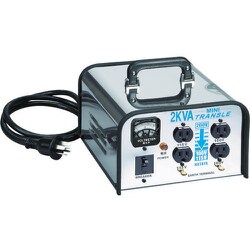 LV-02CS [ミニトランスル 降圧型 単相200V→100・115V 2.0KVA]